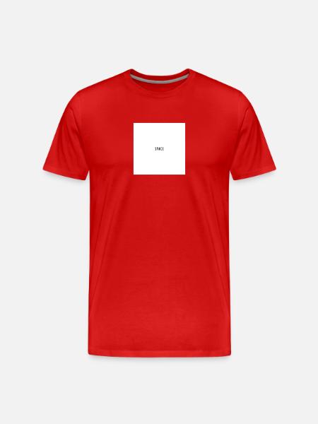 espace - T-shirt bio Premium Homme - rouge