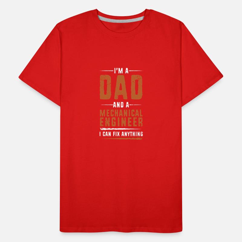 Mechanical Engineer Men's Premium Organic T-Shirt