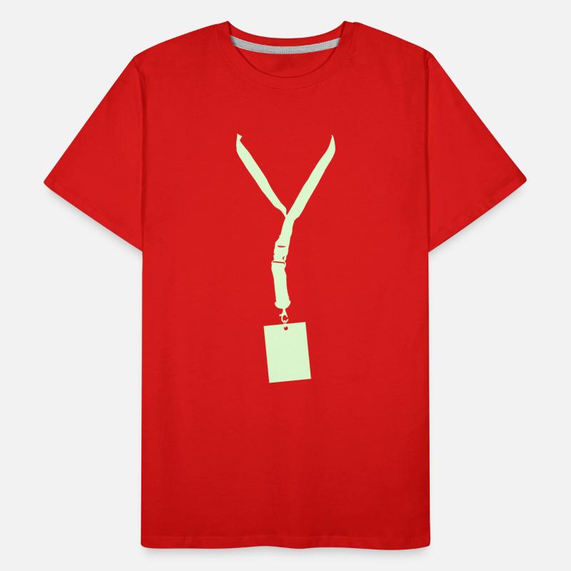 lanyard Men's Premium Organic T-Shirt