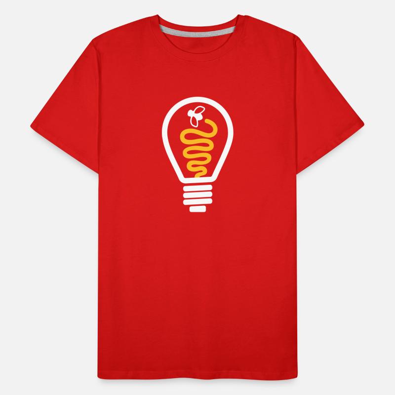 Bulb Men's Premium Organic T-Shirt