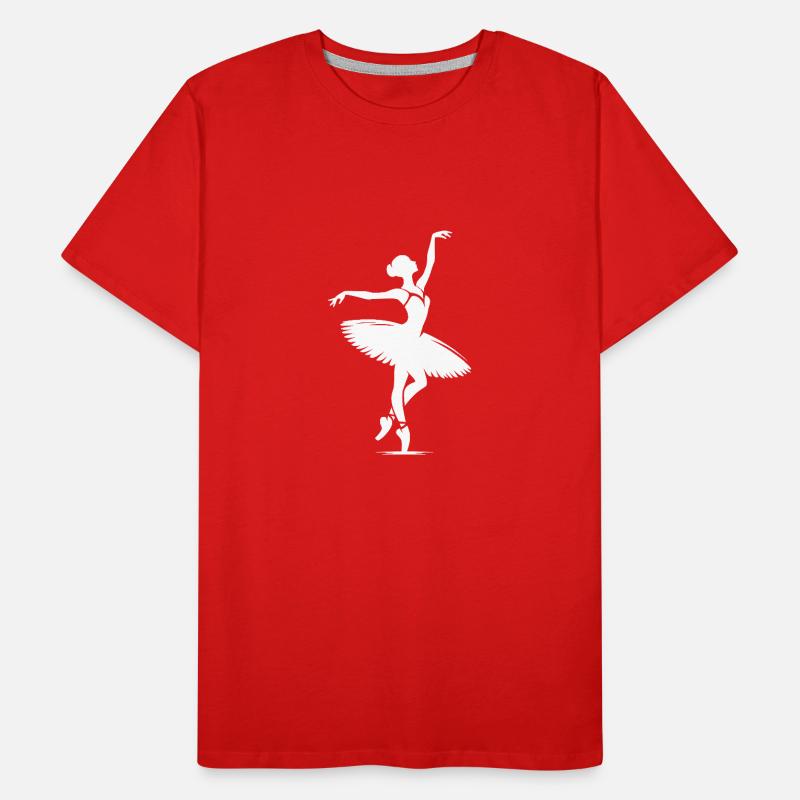 Expression et harmonie dans la danse classique T-shirt bio Premium Homme