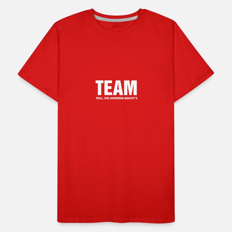 team toll ein anderer macht's crew teamplayer Männer Premium Bio T-Shirt