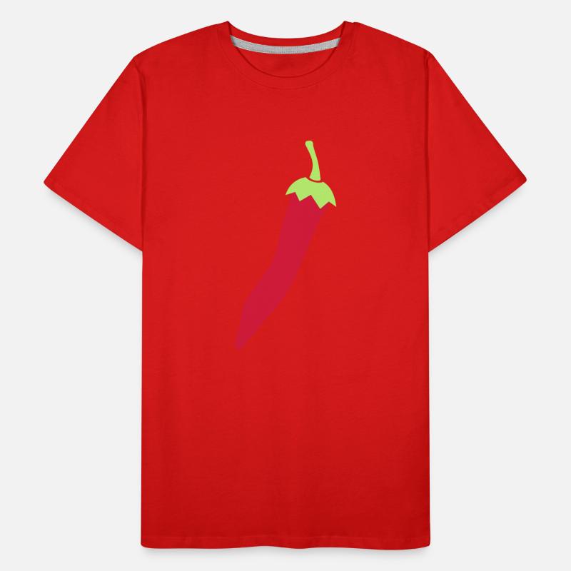 Chilli pepper chilli Men's Premium Organic T-Shirt