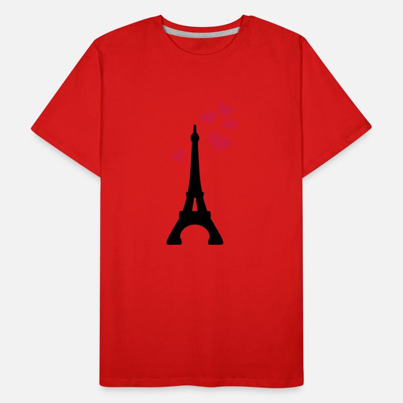 Tour Eiffel Paris T-shirt bio Premium Homme
