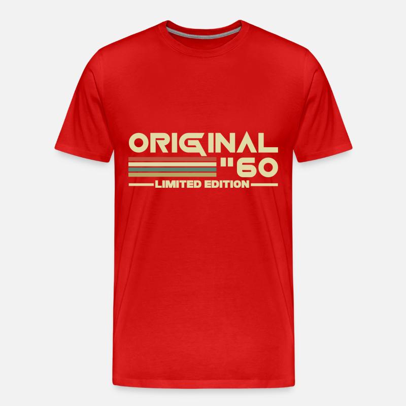 1966 - Männer Premium Bio T-Shirt - Rot