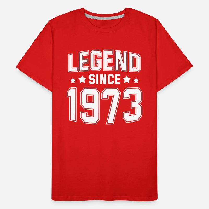 Legende seit 1973 Männer Premium Bio T-Shirt