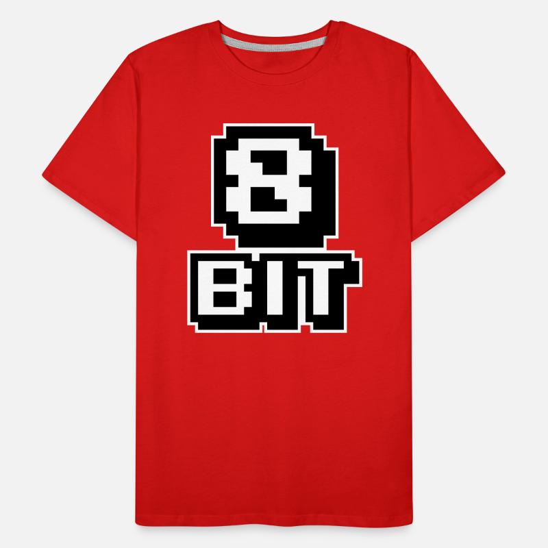 8-bit computers Men's Premium Organic T-Shirt