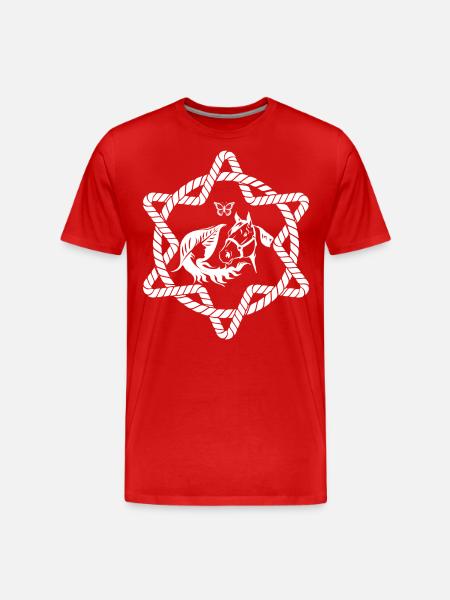 Cheval 1 - - T-shirt bio Premium Homme - rouge