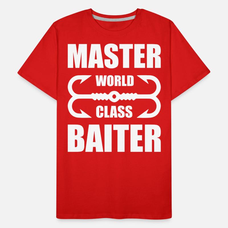 Master World Class Baiter - T-shirt bio Premium Homme