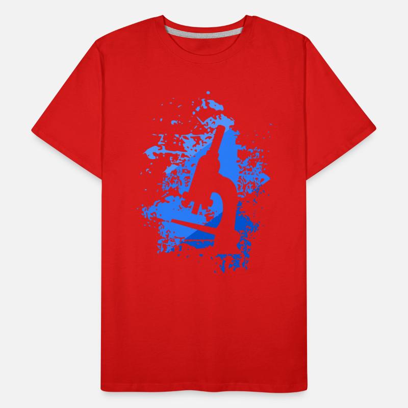 Microscope T-shirt bio Premium Homme