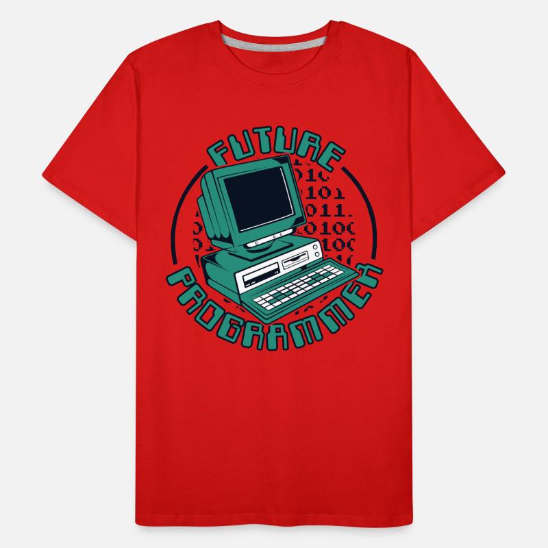 Future Programmer Softwareingenieur Developer Männer Premium Bio T-Shirt