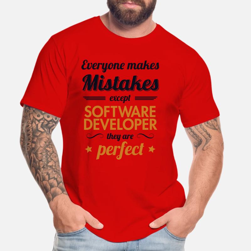 Software Developer are Perfect Full Stack Men's Premium Organic T-Shirt