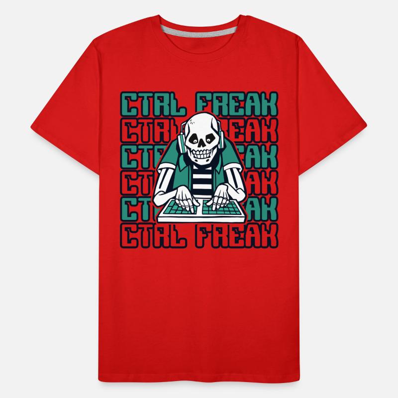 CTRL Freak Software Developer Developer Men's Premium Organic T-Shirt