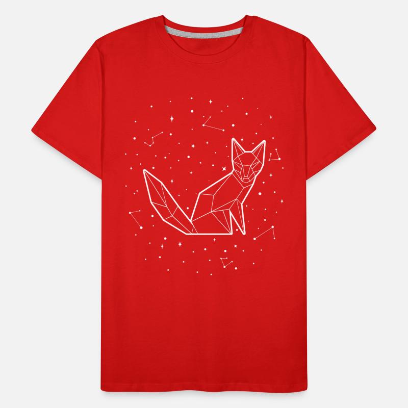 Sternbild Fox Constellation Red Fox Canidae Men's Premium Organic T-Shirt