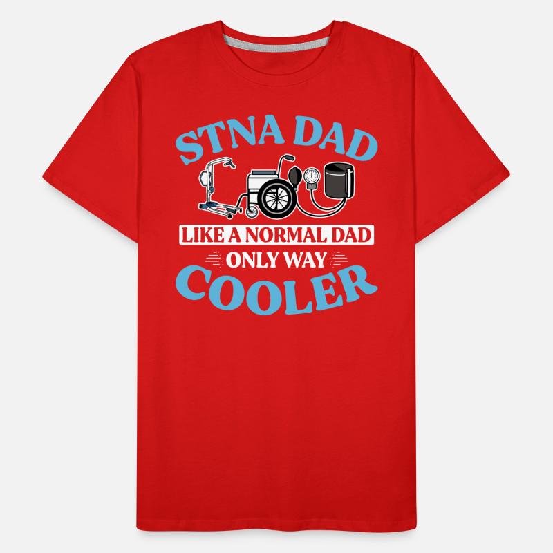 STNA Certified Nursing Assistant Men's Premium Organic T-Shirt