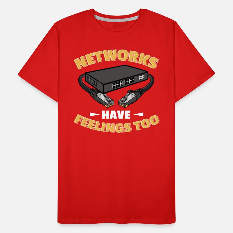 Network Administrator System Administrator Network Men's Premium Organic T-Shirt