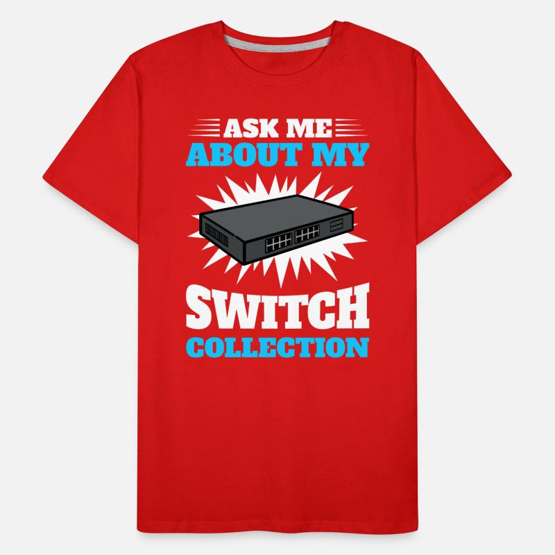 Network Administrator System Administrator Network Men's Premium Organic T-Shirt