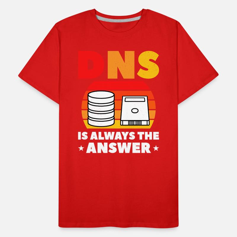 Network Administrator System Administrator Network Men's Premium Organic T-Shirt