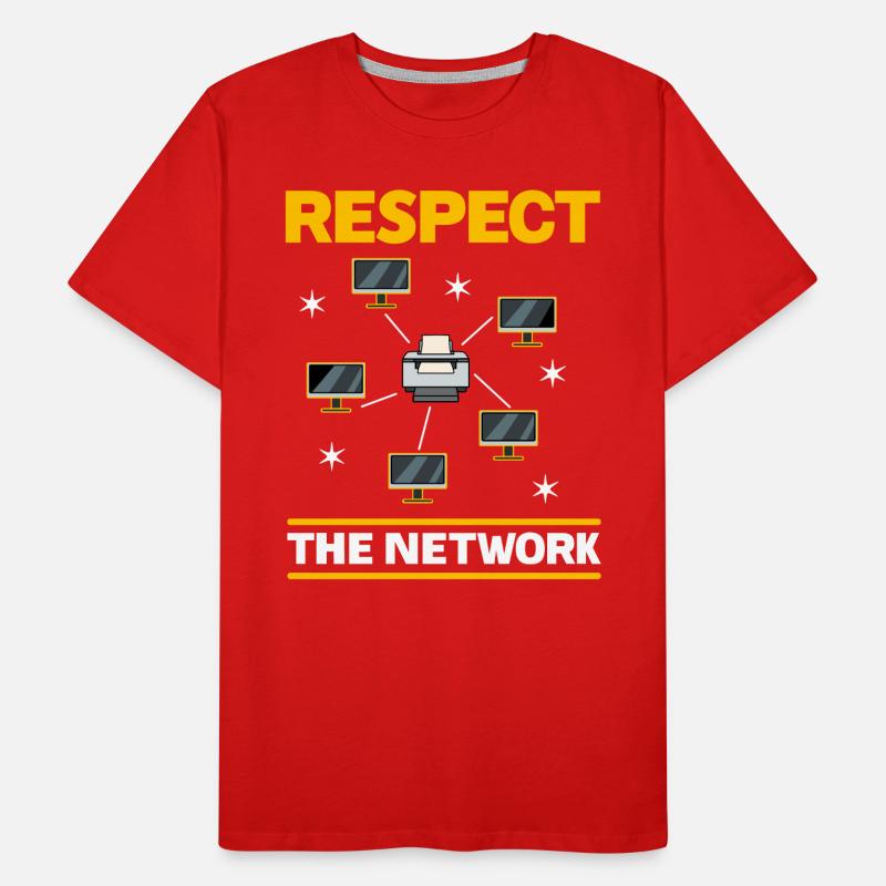 Network Administrator System Administrator Network Men's Premium Organic T-Shirt