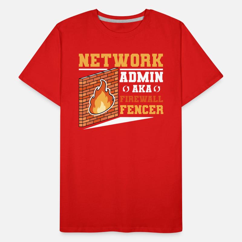 Network Administrator System Administrator Network Men's Premium Organic T-Shirt