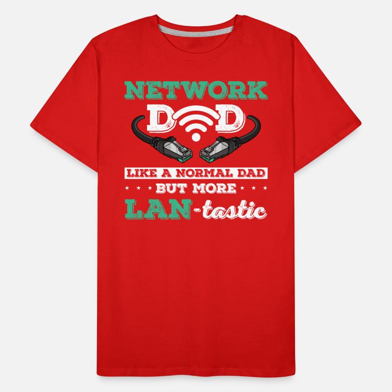 Network Administrator System Administrator Network Men's Premium Organic T-Shirt