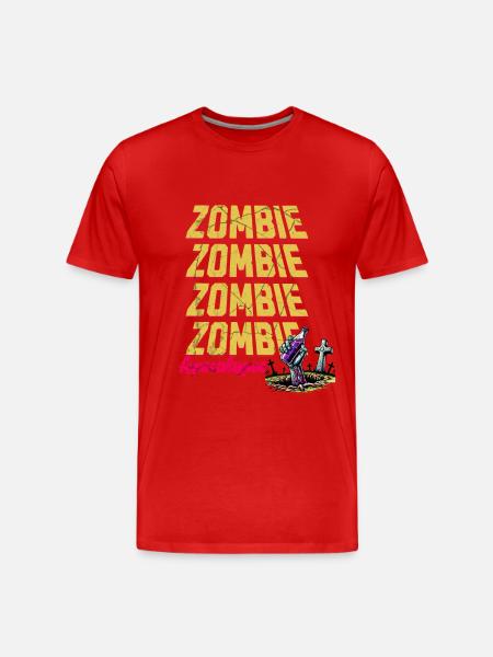 Zombie Apocalypse - Halloween - T-shirt bio Premium Homme -