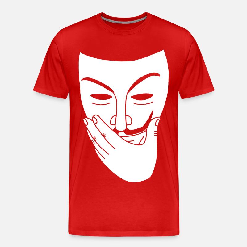 Offenbarung - Männer Premium Bio T-Shirt - Rot