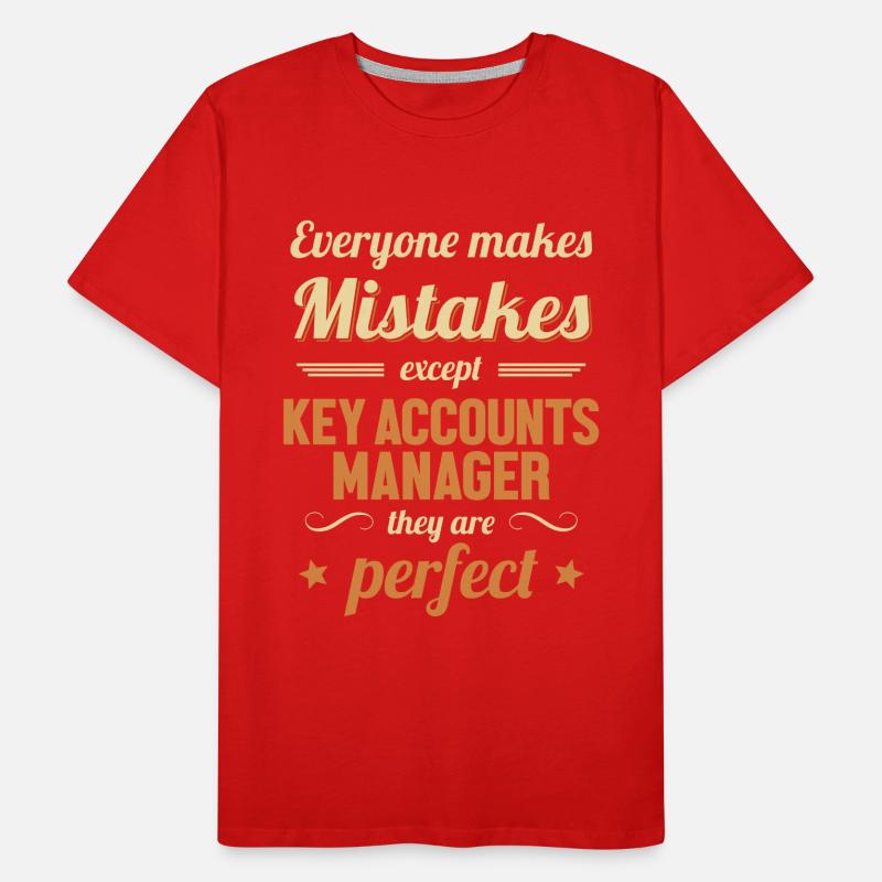 Les Key Accounts Managers Sont De Parfaits Key T-shirt bio Premium Homme