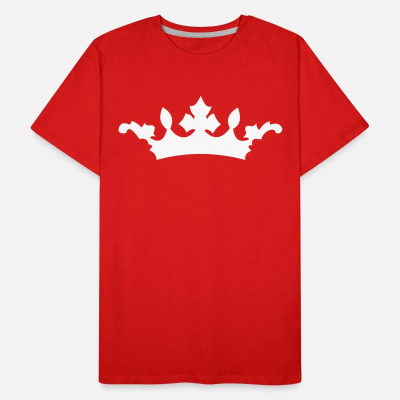 Crown Men's Premium Organic T-Shirt
