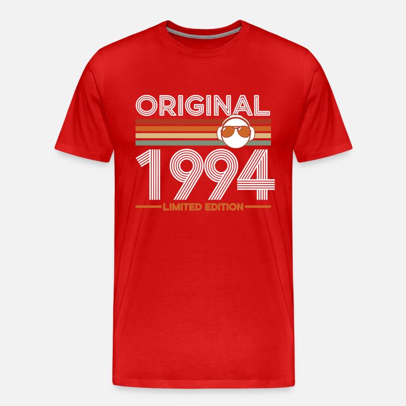 1994 - Männer Premium Bio T-Shirt - Rot