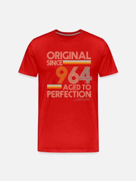 1964 - T-shirt bio Premium Homme - rouge