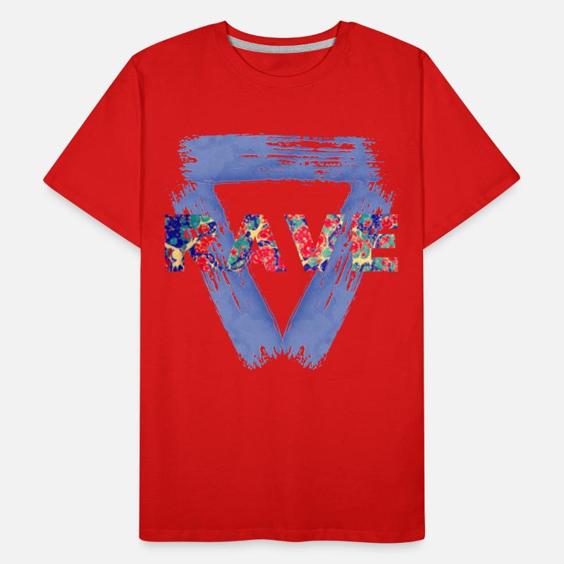 rave e 42 T-shirt bio Premium Homme