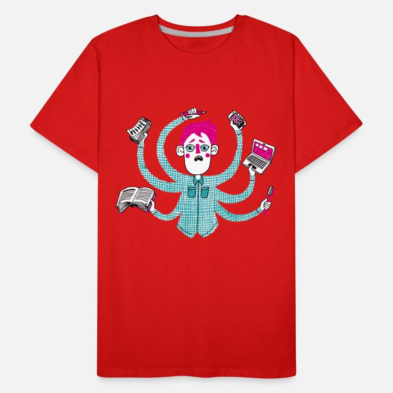 Multi Tasking Männer Premium Bio T-Shirt
