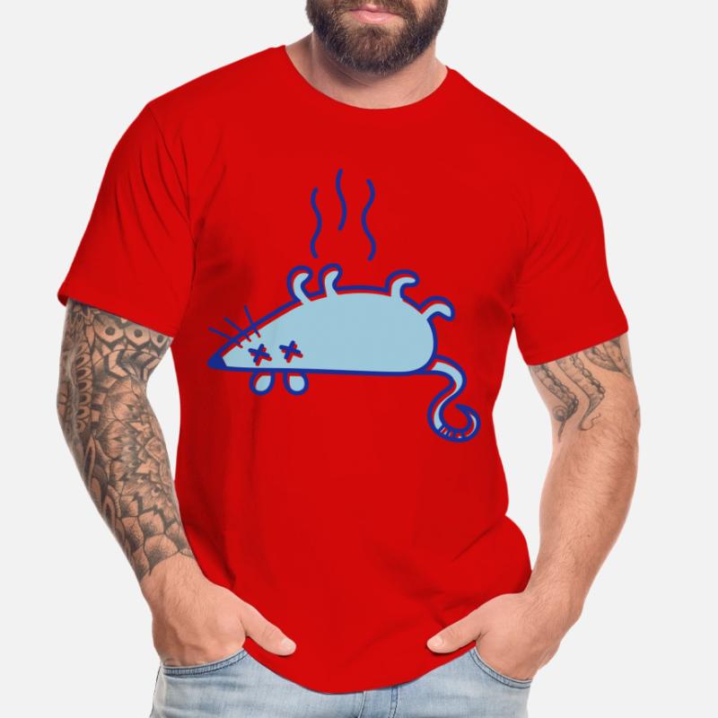 Une souris morte T-shirt bio Premium Homme