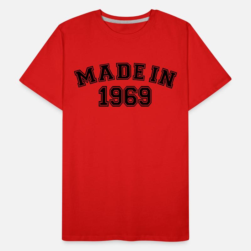 1969 Männer Premium Bio T-Shirt
