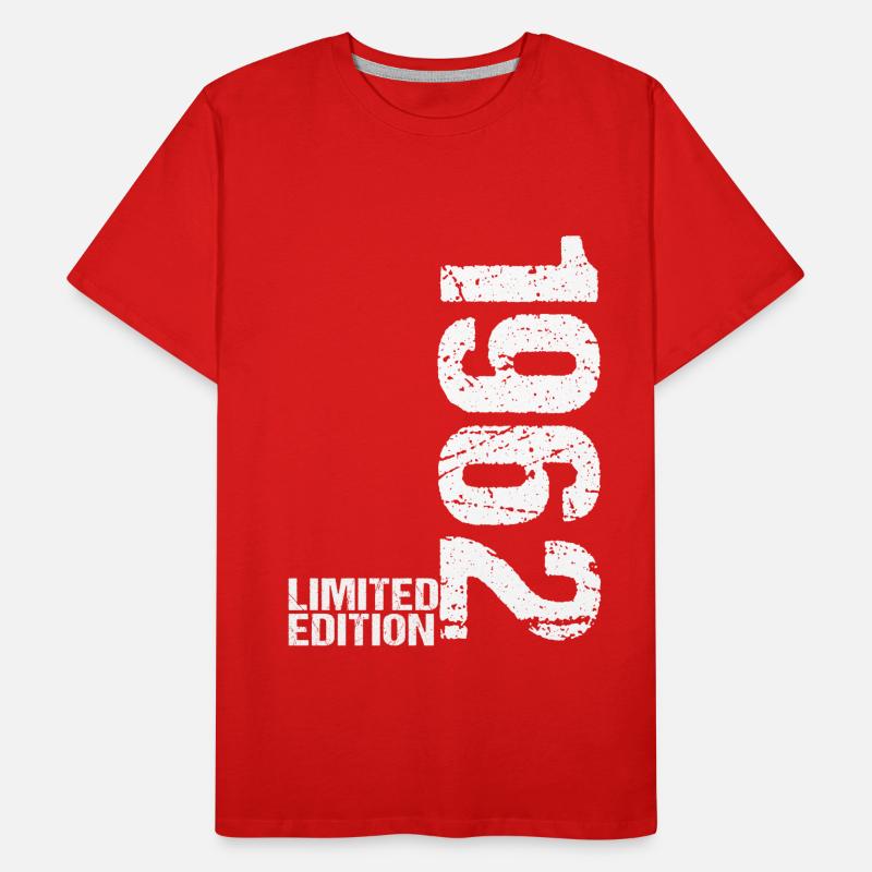 60th birthday 1962 - Gift saying gift idea Men's Premium Organic T-Shirt