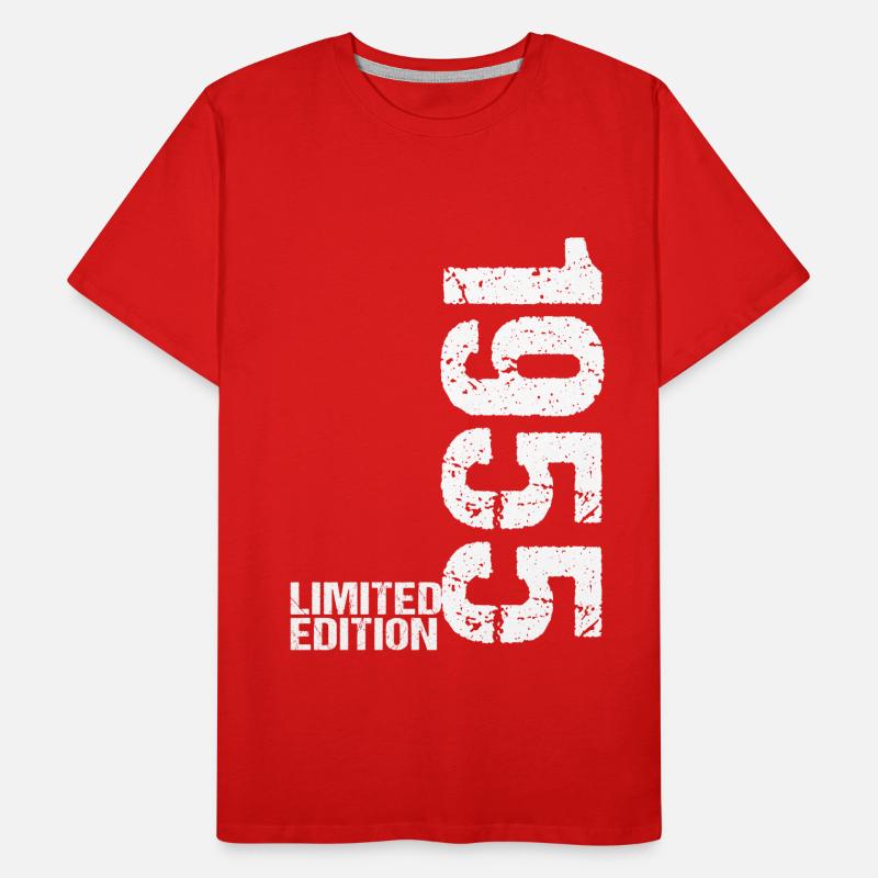 67th birthday 1955 - Gift saying gift idea Men's Premium Organic T-Shirt