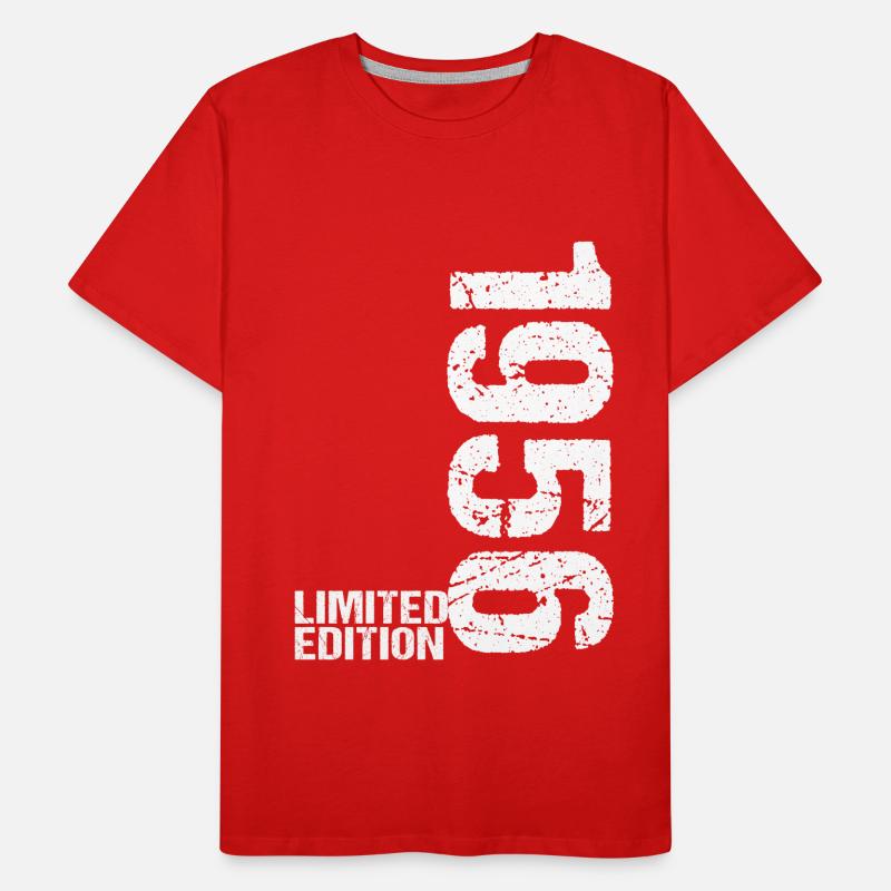 66th birthday 1956 - Gift saying gift idea Men's Premium Organic T-Shirt