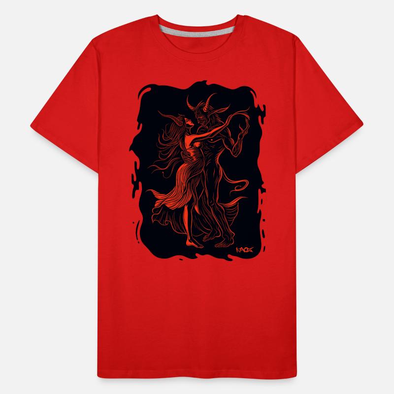 A Dance with the Devil Men's Premium Organic T-Shirt