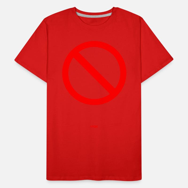 Interdit T-shirt bio Premium Homme