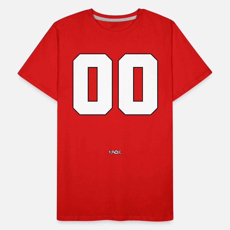 Numéro 00 : Double zéro, double plaisir T-shirt bio Premium Homme