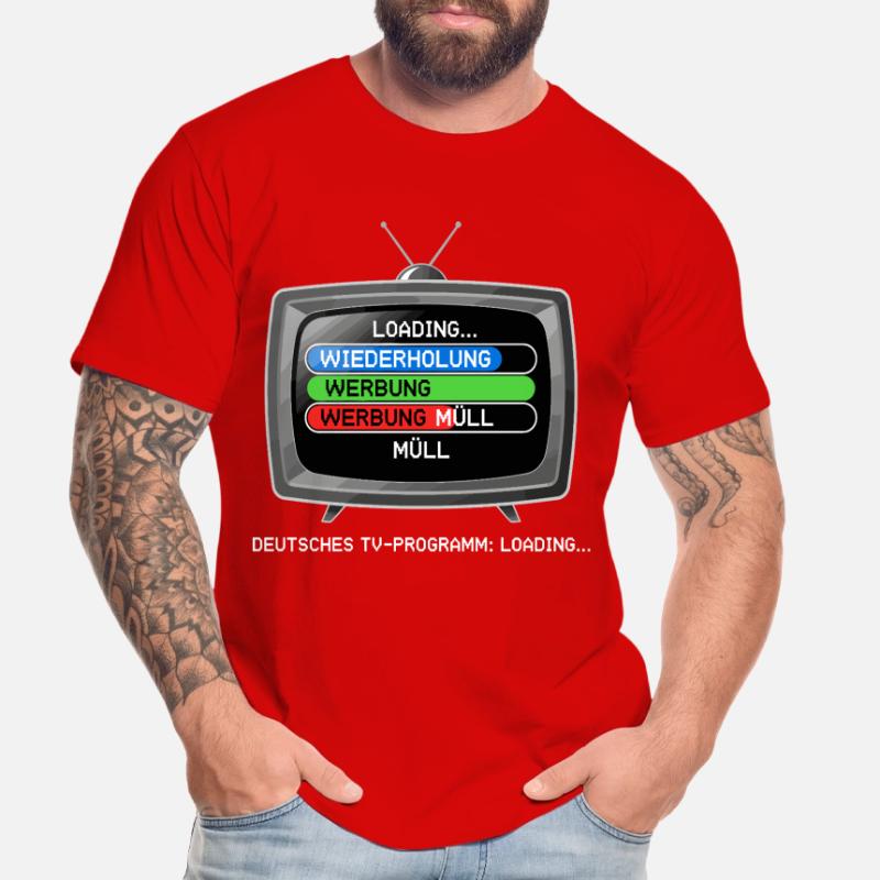 German TV Program: Loading... Men's Premium Organic T-Shirt