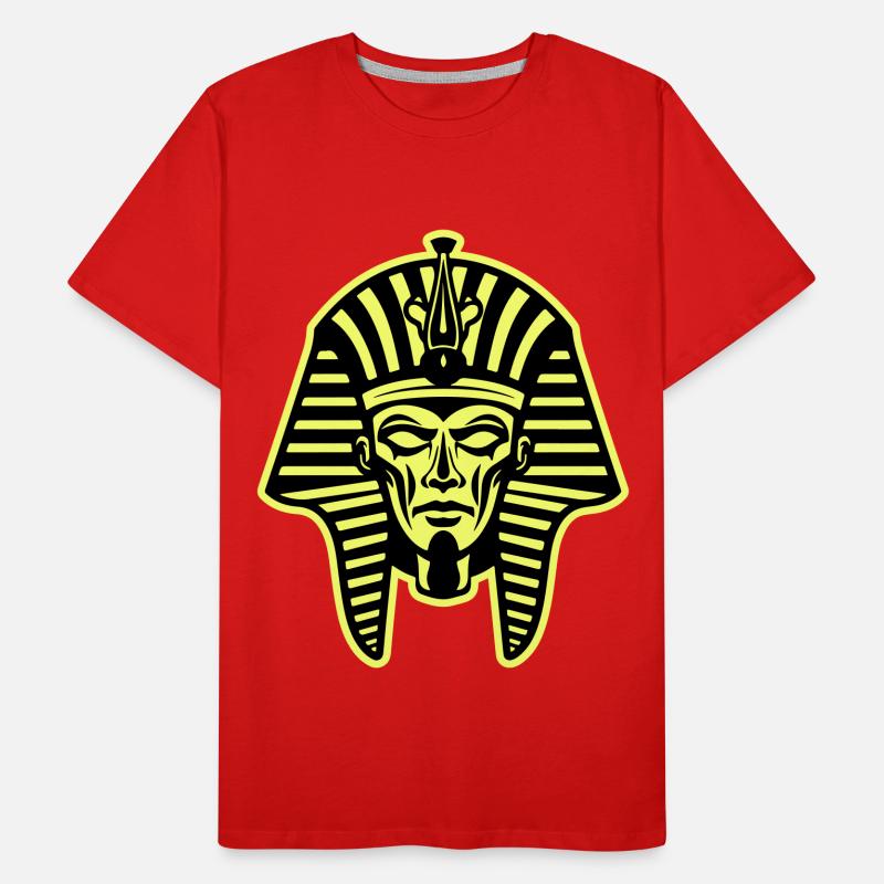 Pharaoh Skull Men's Premium Organic T-Shirt