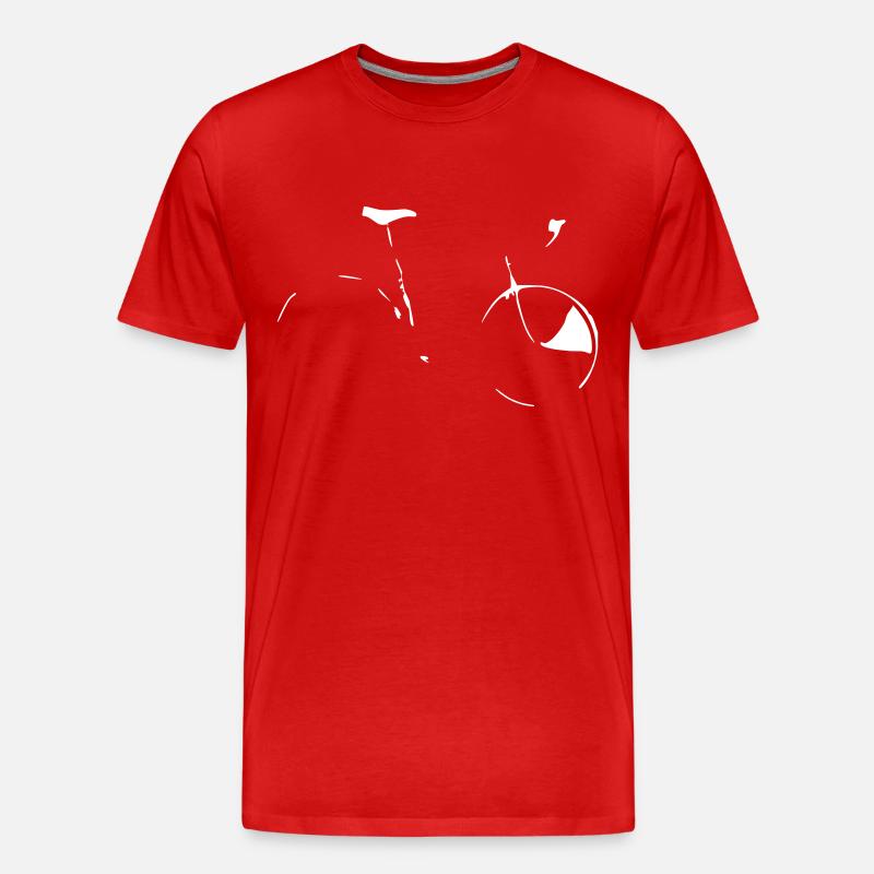 Purity - Männer Premium Bio T-Shirt - Rot