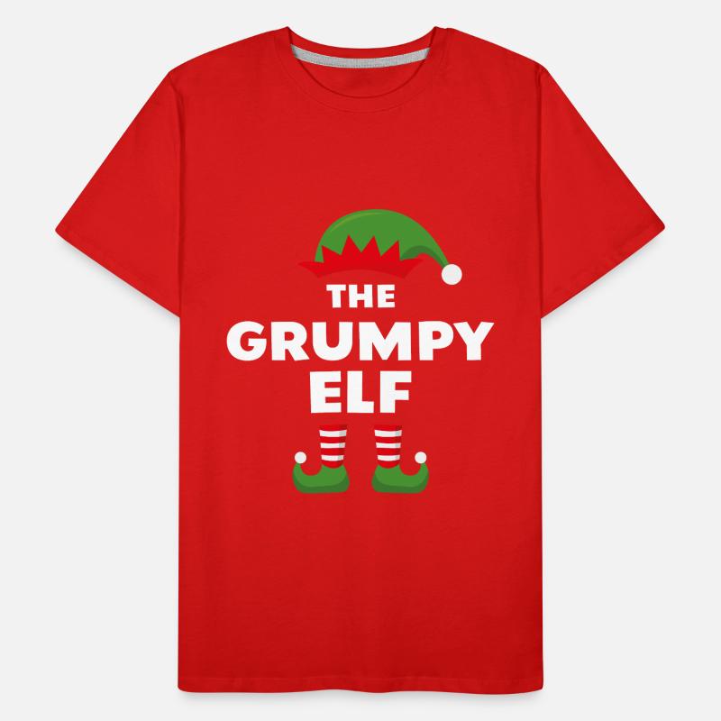 The Grumpy Elf Men's Premium Organic T-Shirt