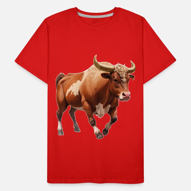 Bull Men's Premium Organic T-Shirt