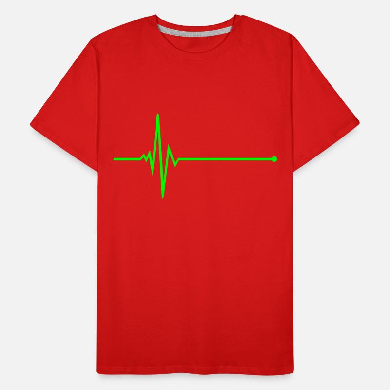Pulse - frequency Men's Premium Organic T-Shirt
