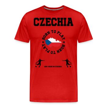 Tschechien - Männer Premium Bio T-Shirt - Rot - Vorne - Damien (186cm)