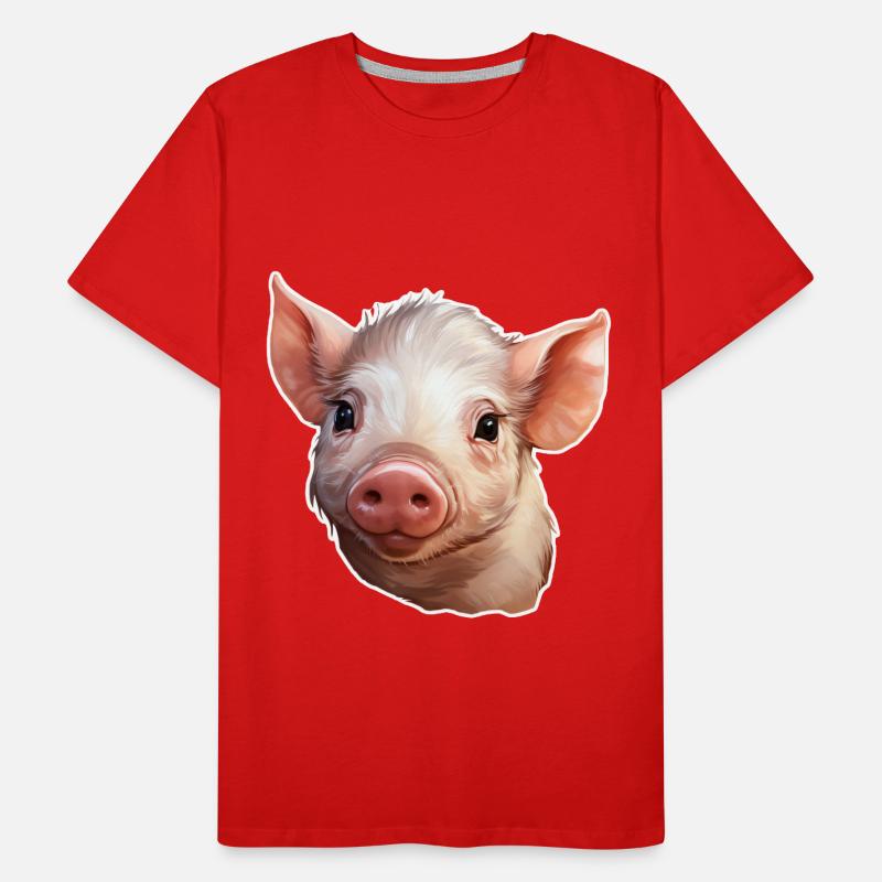 Piglet Men's Premium Organic T-Shirt
