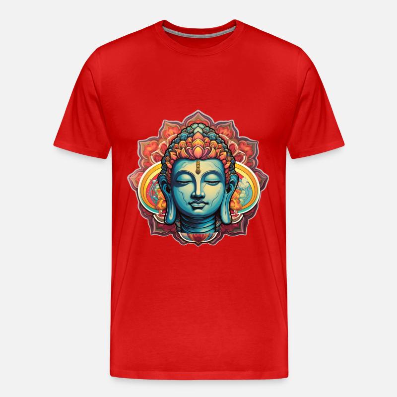 InnerPeaceWear - Männer Premium Bio T-Shirt - Rot